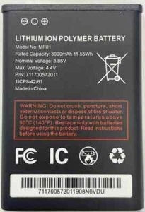 pour T-Mobile 4G LTE WiFi Hotspot MF01 Batterie de remplacement (3000mAh) - Photo 1 sur 1