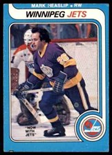 1979-80 O-Pee-Chee Mark Heaslip Winnipeg Jets #320