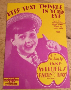 JANE WITHERS - Blank Greeting Card 