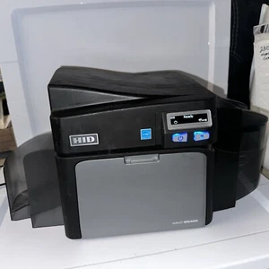 Fargo HID DTC 4000 Photo ID Card Color USB Printer - Picture 1 of 10