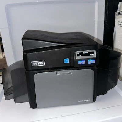 Fargo HID DTC 4000 Photo ID Card Color USB Printer - Image 1 of 4