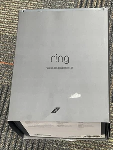 Ring Wired Video Doorbell Elite X - Black Brand New Never Removed From Box - Picture 1 of 5