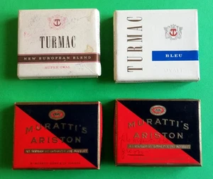 QUATTRO pacchetti sigarette vintage - vuoti - Muratti -Turmac - Foto 1 di 6