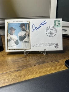 Willie Mays Autographed First Day Cover Fence Busters HoF San Francisco Giants - Picture 1 of 6