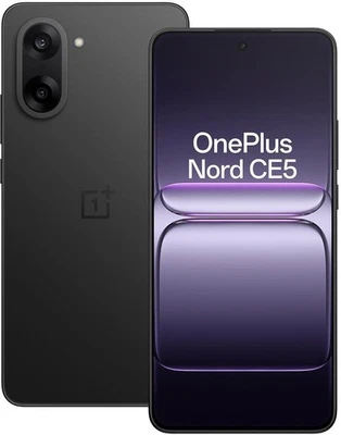 OnePlus Nord CE 5 5G 256GB 8GB RAM Dual SIM Black Nero Europa - Immagine 1 di 4