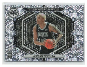 Jeremy Sochan 2022-23 Panini Mosaic Fast Break Silver RC #226-SPURS - Picture 1 of 2