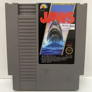 Vintage Jaws (Nintendo Entertainment System, 1987) Tested And Working - Picture 1 of 11