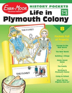History Pockets: Life in Plymouth Colony, Grades 1-3 - Evan-Moor Educational... - Bild 1 von 1