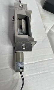 2-Von Duprin 6211 365R 24V 24VDC Huelga Eléctrica PARECE LIMPIO USADO SEGURO Sin Probar - Imagen 1 de 24