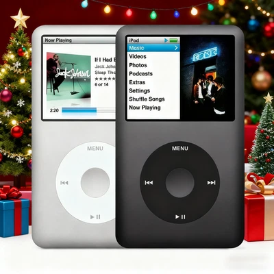 NEW Sealed Apple iPod Classic 5th 6th 7th Gen 80G 120GB 160GB Vintage MP3 Player - Image 1 of 4