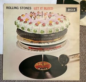 THE ROLLING STONES LET IT BLEED, UK 1969 LP DECCA BOXED, NO POSTER, SKL5025, VG+