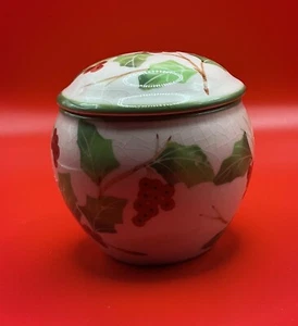 Christmas Mistletoe Trinket Jar - Picture 1 of 4