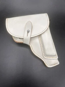 Beretta Model 80 81 82 84 85 87 Leather Holster RH Made In Italy - Picture 1 of 9