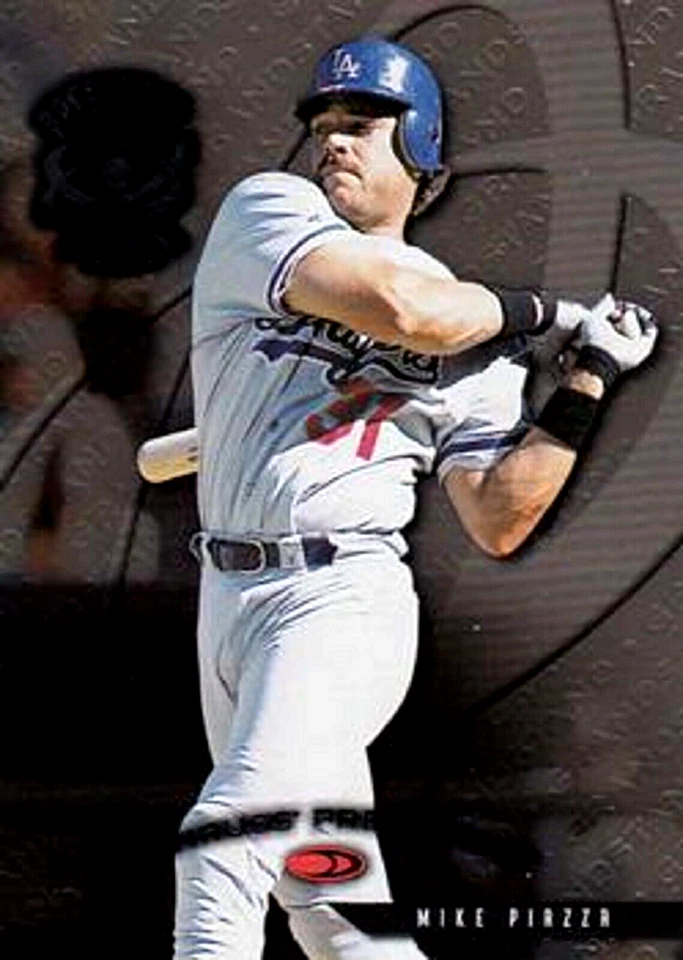 1998 Donruss Preferred #173 Mike Piazza Los Angeles Dodgers HOF - Image 1 of 1