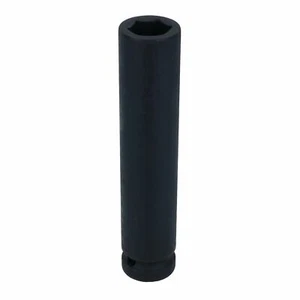 Toma de impacto métrica MM extra profunda de 15 mm unidad de 1/2" hexagonal única de 6 lados - Imagen 1 de 6