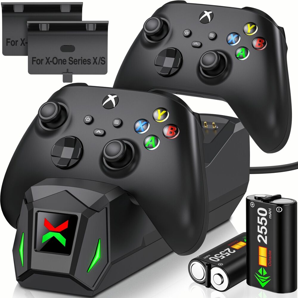 Controller Charging Dock Stand For Xbox One Series X S Rechargeable Battery Pack