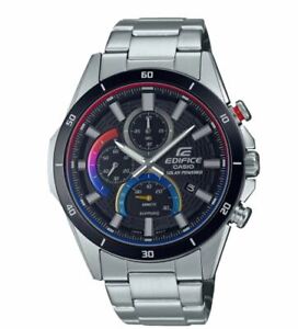 Casio Edifice Steel EFS-S610HG-1AVUEF Solar-Sapphire-10 Bar Crono Men's Watch
