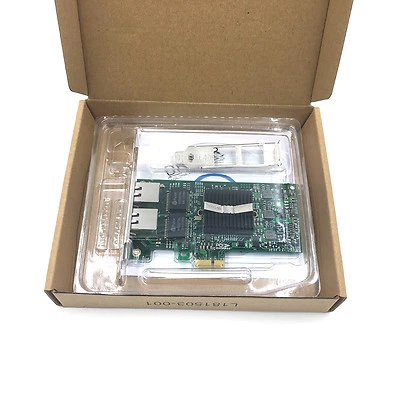 Dual Port PCI-EX1 OEM Intel 82575EB E1G42ET/EF/E1G44ET Gigabit Server Adapter - Image 1 of 4