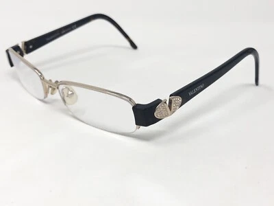VALENTINO V5724 Eyeglasses Frame Italy Half Rimless 52-17-130 Gold/Tortoise RW81 - Image 1 of 4