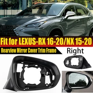 FITS LEXUS RX 2016-20/NX 2015-20 RIGHT SIDE REAR VIEW MIRROR HOUSING COVER TRIM - Picture 1 of 10