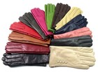 Ladies Womens Premium High Quality Genuine Soft Leather Gloves Fully Lined Warm