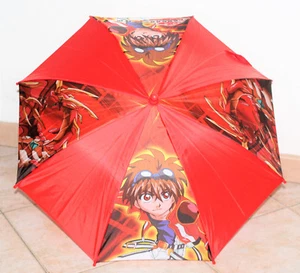 Bakugan Umbrella Original Perletti Baby Girl Red Manual - Picture 1 of 5