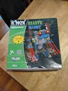 NEW K'NEX Robo-Smash Building Set Beasts Alive 156 Pieces Motorized Open Box - Picture 1 of 2