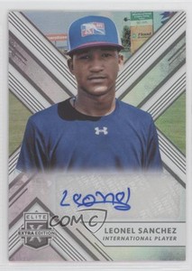 2018 Panini Elite Extra Edition Auto Leonel Sanchez #174 Auto