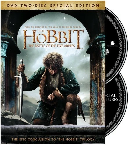 The Hobbit: The Battle of the Five Armies (DVD, 2014)