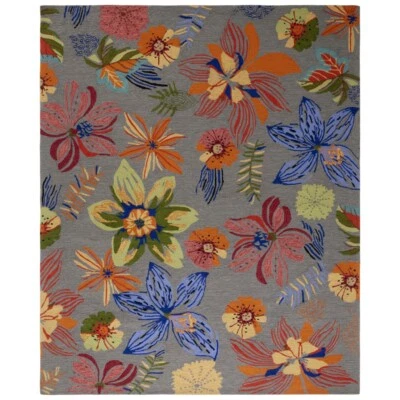 SAFAVIEH Four Seasons FRS468C Grey / Orange Rug