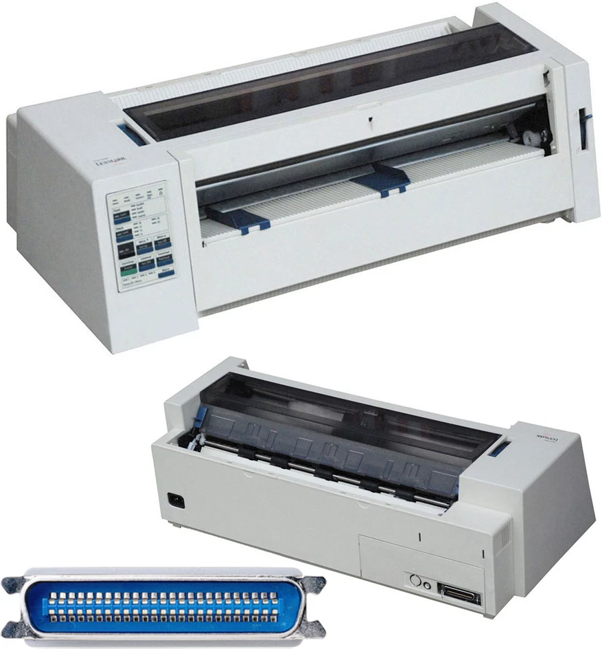 A3 A4 dot-Matrix dot Printer IBM Lexmark 2381 Plus Band New Msdos Win 95 98 MM - Image 1 of 1
