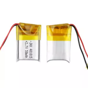 10 PCS 3.7V 50mAh LiPo Polymer Rechargeable Battery 401015 For Earphone GPS MP3 - Picture 1 of 11