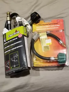 Char-Broil Universal Dual Hose & Regulator for Grills & Mr Heater 12" Pigtail Ho - Picture 1 of 4