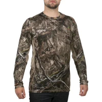 Mossy Oak (3XL - Country DNA) Camo Performance Long-Sleeve Lightweight Tee-NWT - Image 1 of 4