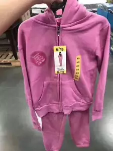 Butter Girls' Super Soft Fleece 2-Piece Jacket/Pants Track Set - Picture 1 of 17