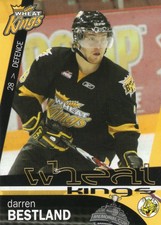 2009/10 Brandon Wheat Kings - DARREN BESTLAND