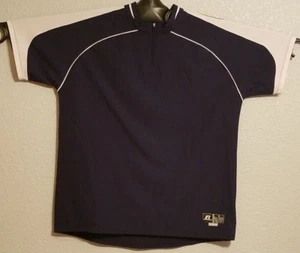 MLB - VINTAGE RUSSELL BASEBALL COACH QUARTER ZIP PULLOVER JERSEY SHIRT - HERREN L - Bild 1 von 4