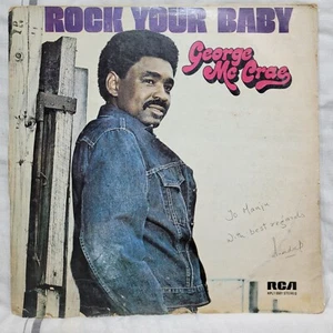 Rock Your Baby - George Mc Crae Rare LP Vinyl Record 1974 Indian Pressing - Picture 1 of 6