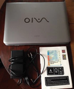 Laptop Notebook SONY VAIO VGN-A215Z * 2004 * defekt * 15,4 X-black LCD Display * - Bild 1 von 12