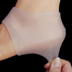 2PCS New Silicone Moisturizing Gel Heel Sock Cracked Foot Skin Care ProtectoA*oa - Picture 1 of 6
