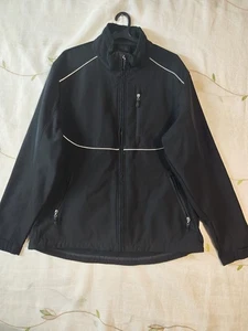 MASCOT Danish Design Black Softshell Arbeitsjacke 2XL EU/XL US Reflective Zip - Bild 1 von 10