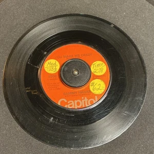 Sammy Hagar 45RPM “You Make Me Crazy/Reckless” 1977 70s Classic Rock 7” Vinyl - Picture 1 of 2