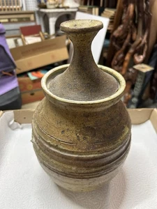 Antike Wein Spirituosen Flasche Keramik - Bild 1 von 7