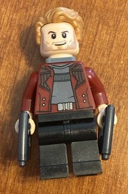 LEGO Star-Lord Minifigure Guardians of The Galaxy Peter Quill Marvel 76080 sh380
