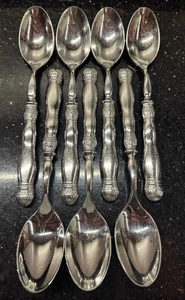 (7) Southern Living GALLERY Soup Spoons Tablespoons Stainless Steel Flatware - Picture 1 of 15