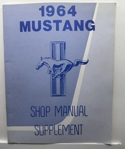 1964 Mustang Shop Manual Supplement (March 1964) - Picture 1 of 5