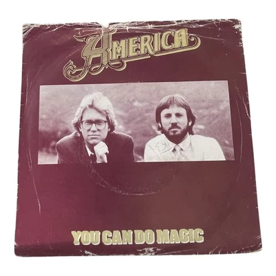 America You Can Do Magic 7" Single Vinyl Record Capitol CL264 1982 Classic Rock - Image 1 of 4