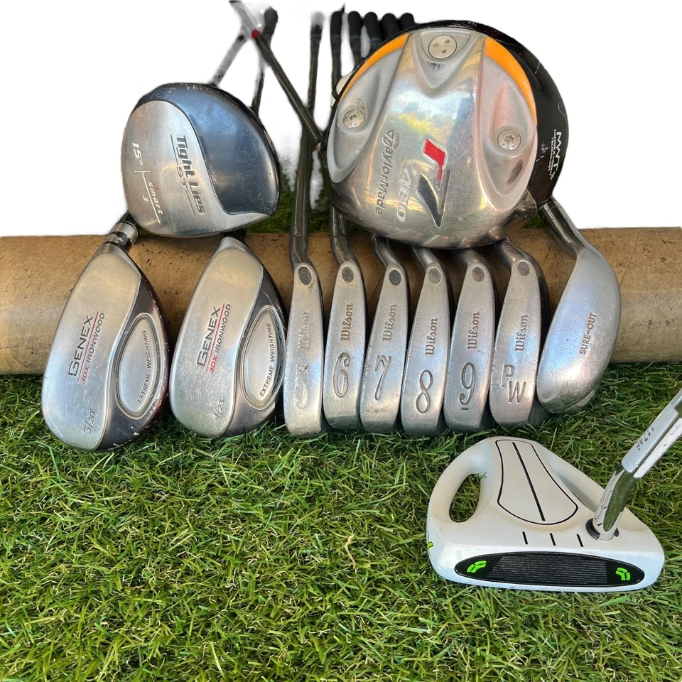 Wilson Nickent Pinemedow Adams Regular Flex Complete Mens Golf Club Set Right - Image 1 of 4
