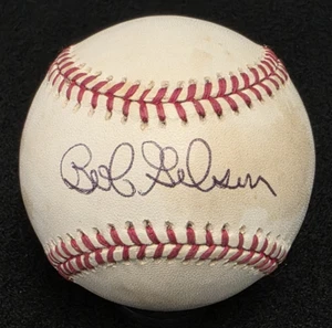 BOB GIBSON Signed Official MLB Baseball-HOF-ST. LOUIS CARDINALS-JSA - Picture 1 of 9