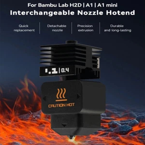 0.2/0.4/0.6/0.8mm Detachable Nozzle Hotend Kits For Bambu Lab H2D/A1/A1 mini - Picture 1 of 17